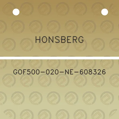 honsberg-gof500-020-ne-608326