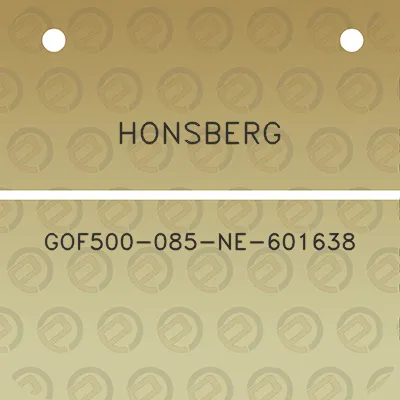 honsberg-gof500-085-ne-601638