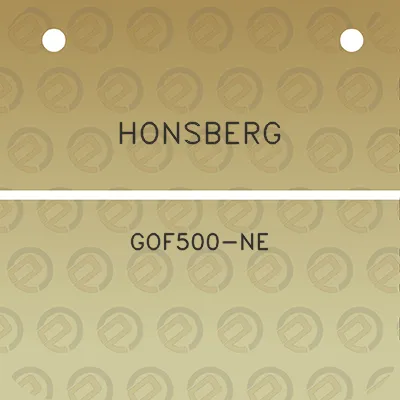 honsberg-gof500-ne