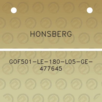 honsberg-gof501-le-180-l05-ge-477645