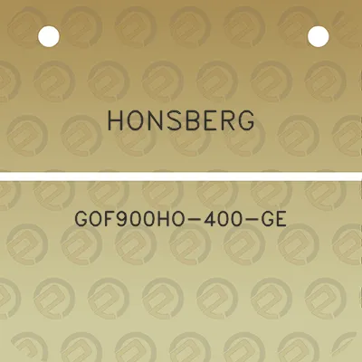 honsberg-gof900ho-400-ge