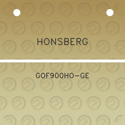 honsberg-gof900ho-ge