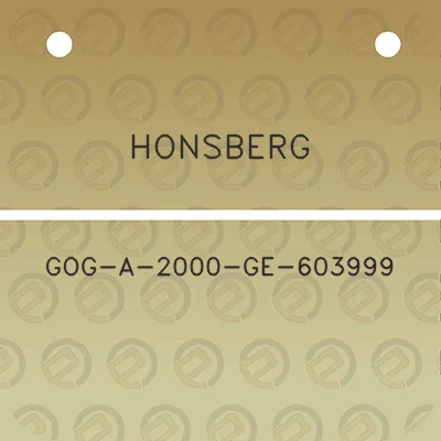 honsberg-gog-a-2000-ge-603999