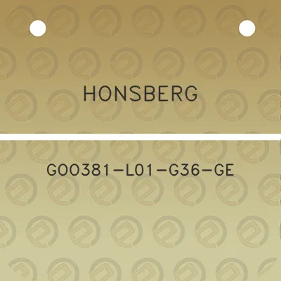 honsberg-goo381-l01-g36-ge