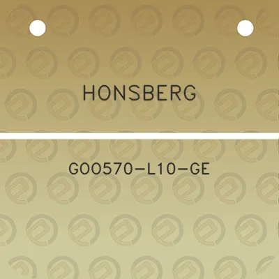 honsberg-goo570-l10-ge