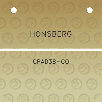 honsberg-gpad38-co