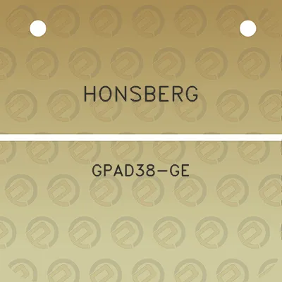 honsberg-gpad38-ge