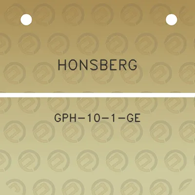 honsberg-gph-10-1-ge