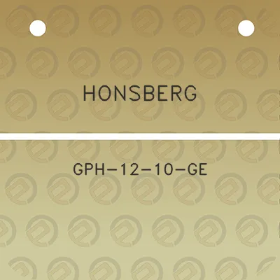 honsberg-gph-12-10-ge