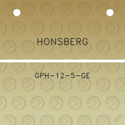 honsberg-gph-12-5-ge