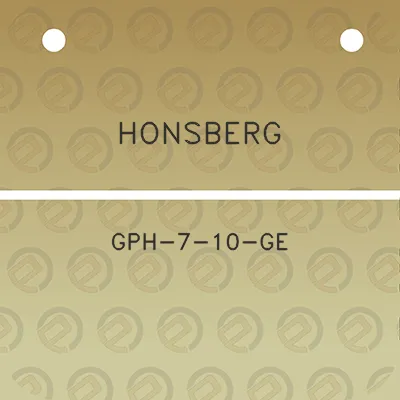 honsberg-gph-7-10-ge