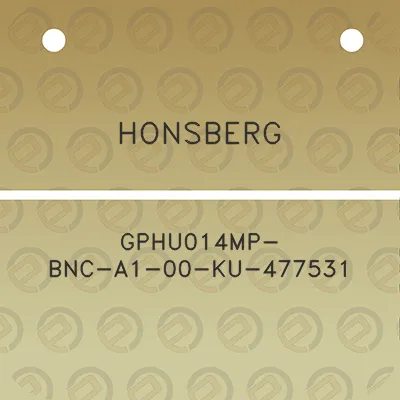 honsberg-gphu014mp-bnc-a1-00-ku-477531