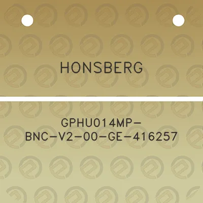 honsberg-gphu014mp-bnc-v2-00-ge-416257