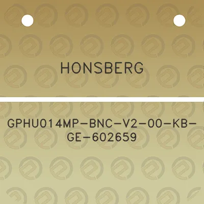 honsberg-gphu014mp-bnc-v2-00-kb-ge-602659