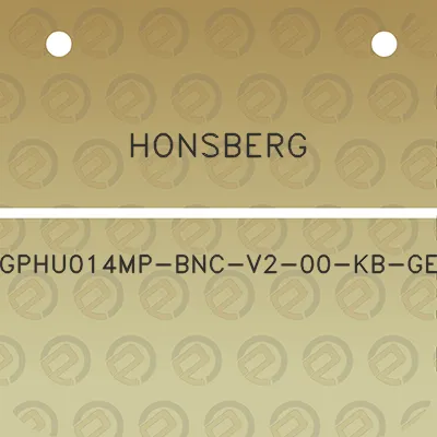 honsberg-gphu014mp-bnc-v2-00-kb-ge