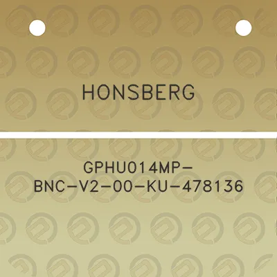 honsberg-gphu014mp-bnc-v2-00-ku-478136