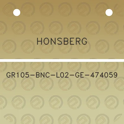 honsberg-gr105-bnc-l02-ge-474059