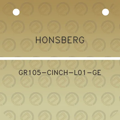 honsberg-gr105-cinch-l01-ge