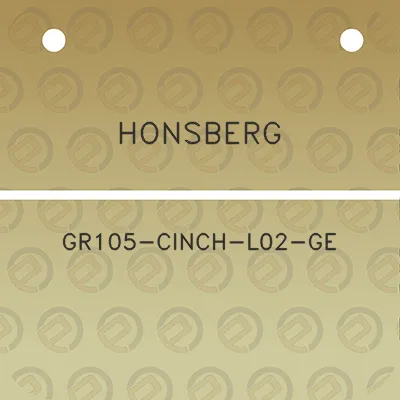 honsberg-gr105-cinch-l02-ge