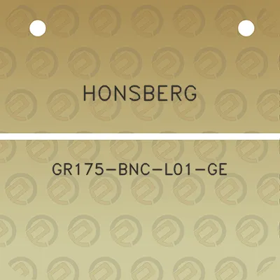 honsberg-gr175-bnc-l01-ge