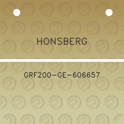 honsberg-grf200-ge-606657