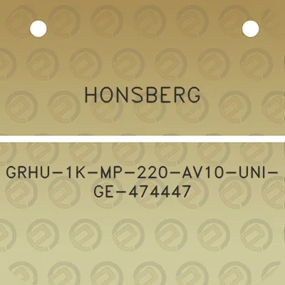 honsberg-grhu-1k-mp-220-av10-uni-ge-474447