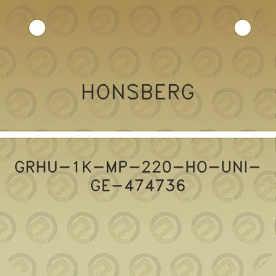 honsberg-grhu-1k-mp-220-ho-uni-ge-474736