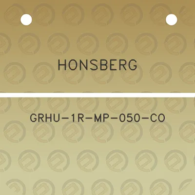 honsberg-grhu-1r-mp-050-co