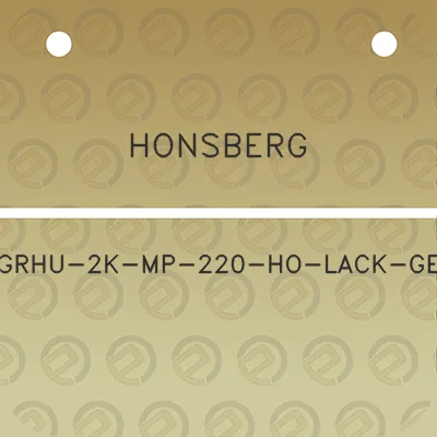 honsberg-grhu-2k-mp-220-ho-lack-ge