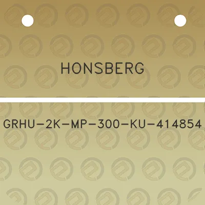 honsberg-grhu-2k-mp-300-ku-414854