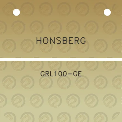 honsberg-grl100-ge