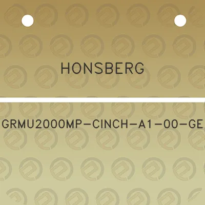 honsberg-grmu2000mp-cinch-a1-00-ge