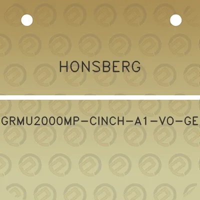 honsberg-grmu2000mp-cinch-a1-vo-ge