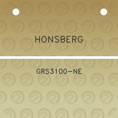 honsberg-grs3100-ne