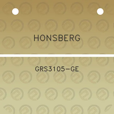 honsberg-grs3105-ge