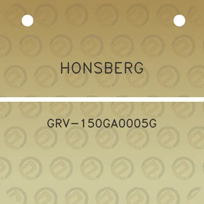 honsberg-grv-150ga0005g