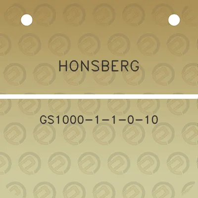 honsberg-gs1000-1-1-0-10