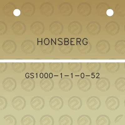 honsberg-gs1000-1-1-0-52