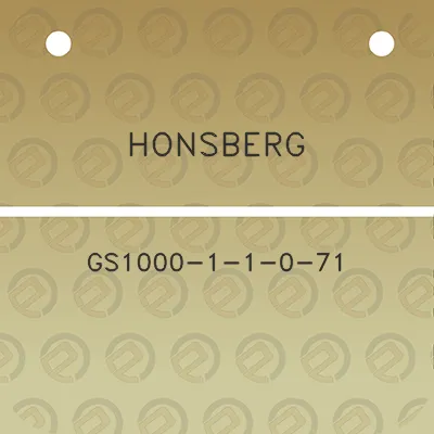 honsberg-gs1000-1-1-0-71