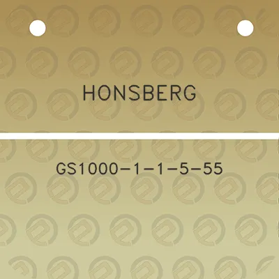 honsberg-gs1000-1-1-5-55