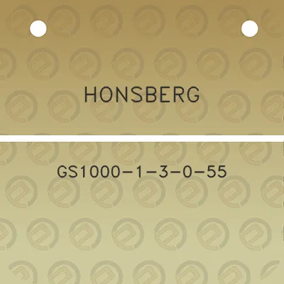 honsberg-gs1000-1-3-0-55