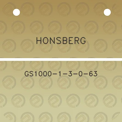 honsberg-gs1000-1-3-0-63