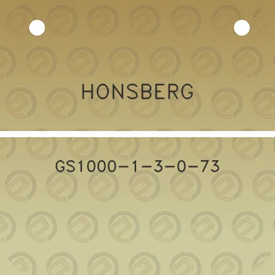 honsberg-gs1000-1-3-0-73