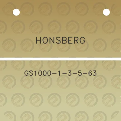 honsberg-gs1000-1-3-5-63