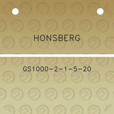 honsberg-gs1000-2-1-5-20