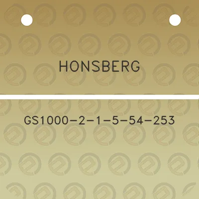 honsberg-gs1000-2-1-5-54-253