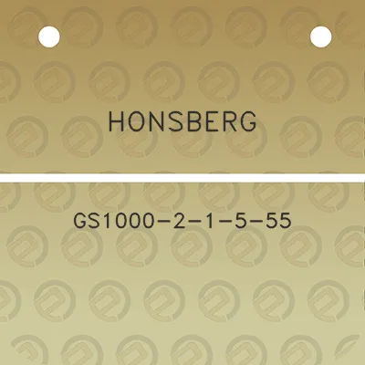 honsberg-gs1000-2-1-5-55