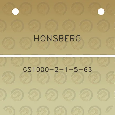 honsberg-gs1000-2-1-5-63