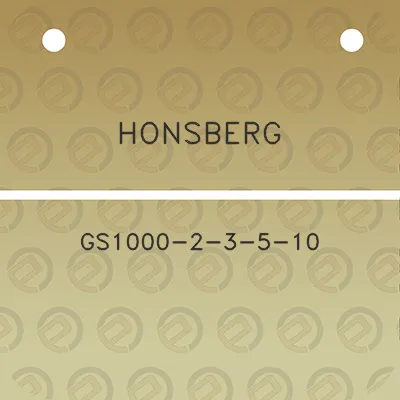 honsberg-gs1000-2-3-5-10