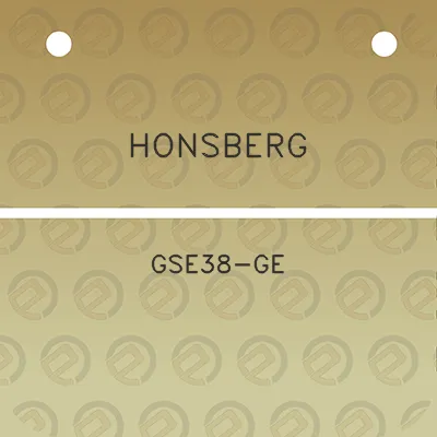 honsberg-gse38-ge